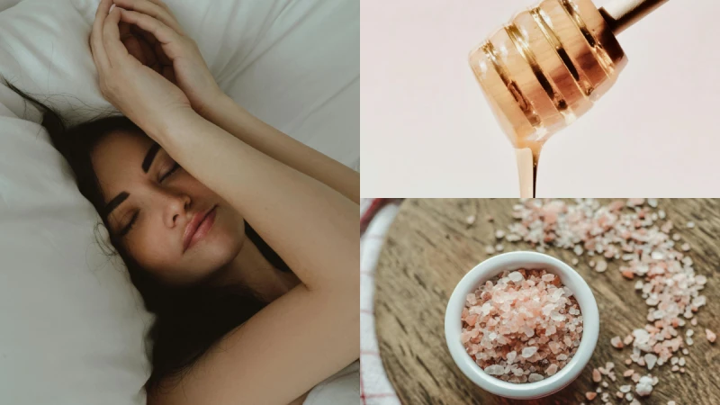 神經醫學博士認證：睡前舌下含「蜂蜜+海鹽」能一覺到天亮，醒來氣色好到發亮！調配比例、單次食用量一次看