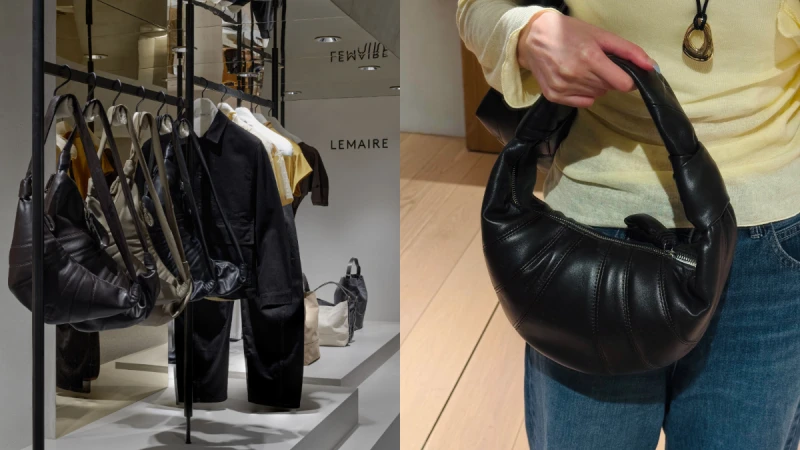 Lemaire首間快閃店登台！時間、地點、推薦單品一覽：高允貞同款牛角包推出絕美限定色