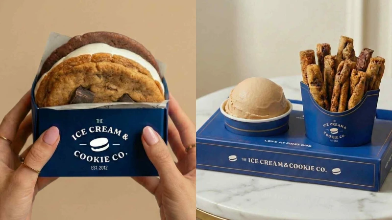 新加坡冰淇淋The Ice Cream &amp; Cookie Co.降臨信義區！全球首賣「冰淇淋配薯條餅乾」